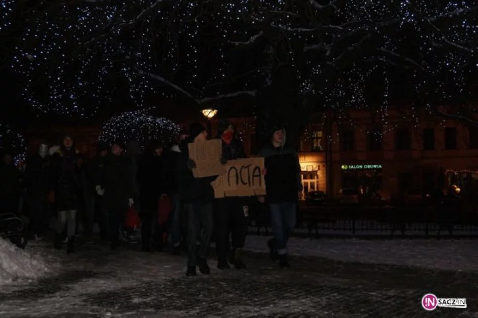 "Nie dla ACTA" - manifestacja sądeczan - zdjęcie 16