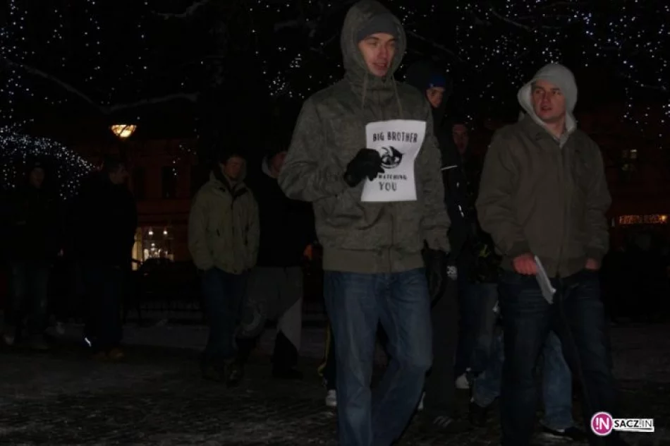 "Nie dla ACTA" - manifestacja sądeczan - zdjęcie 19