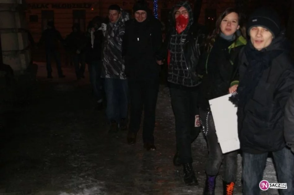 "Nie dla ACTA" - manifestacja sądeczan - zdjęcie 20
