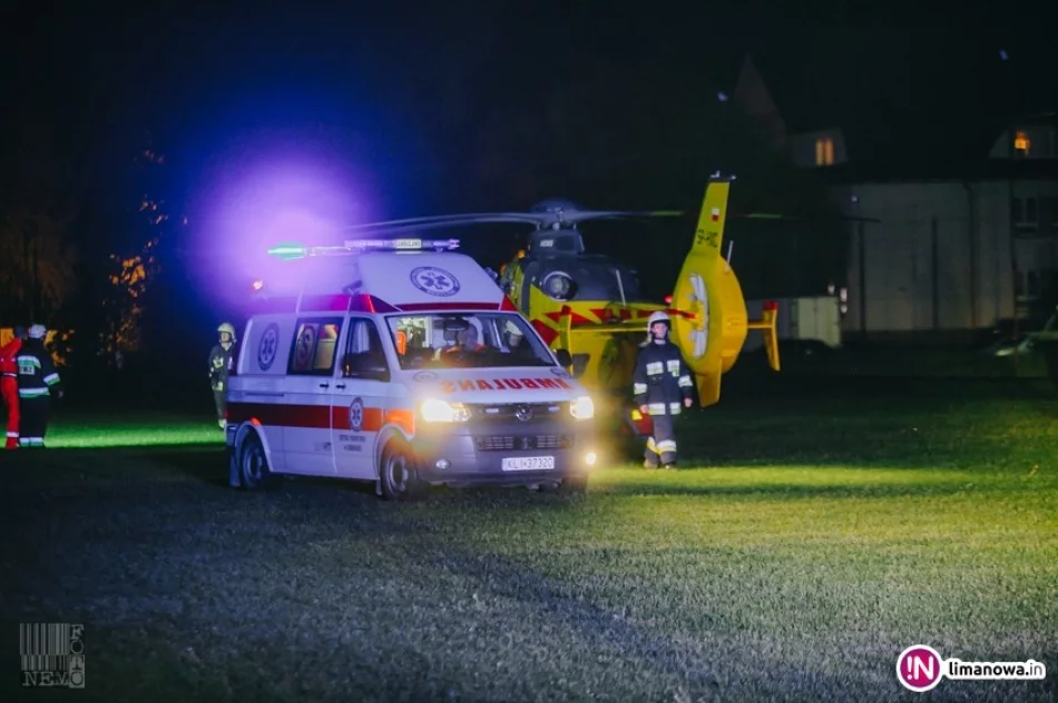 Śmigłowiec zabrał kilkumiesięczne dziecko z dusznością (wideo) - zdjęcie 2