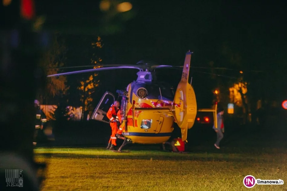 Śmigłowiec zabrał kilkumiesięczne dziecko z dusznością (wideo) - zdjęcie 3