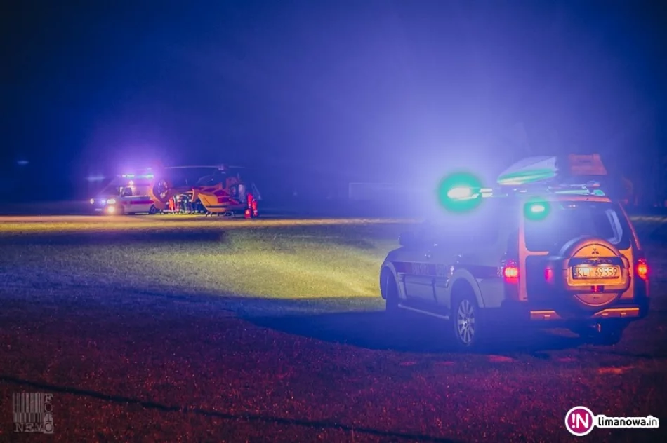 Śmigłowiec zabrał kilkumiesięczne dziecko z dusznością (wideo) - zdjęcie 4