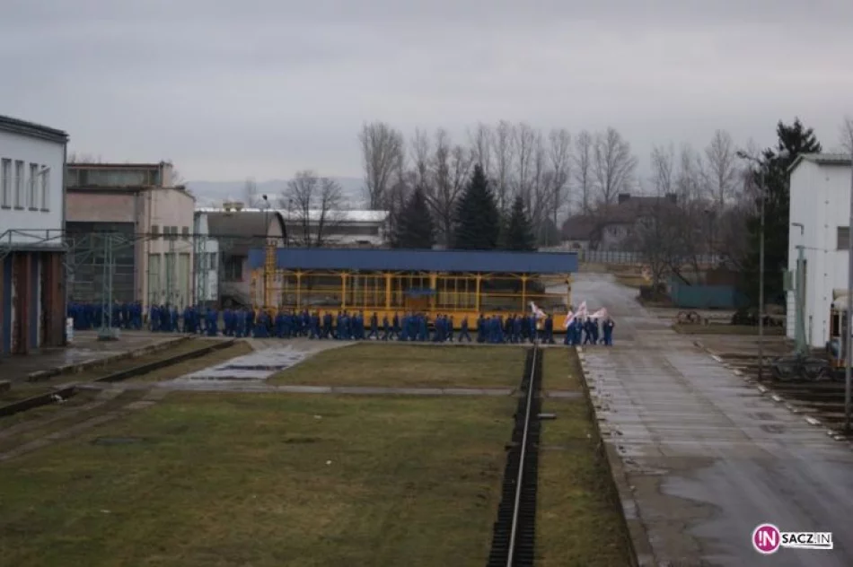 Strajk w Newagu - dzień I, II i III - zdjęcie 4