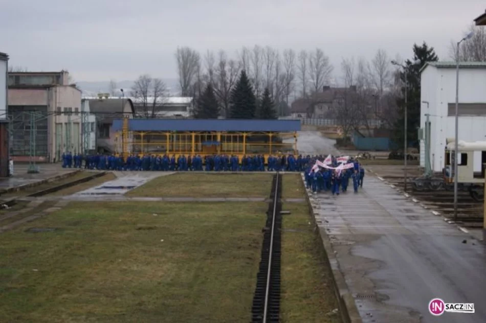 Strajk w Newagu - dzień I, II i III - zdjęcie 5