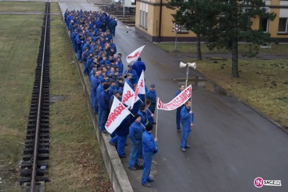 Strajk w Newagu - dzień I, II i III - zdjęcie 11