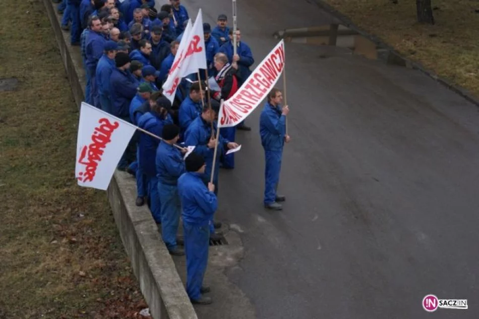 Strajk w Newagu - dzień I, II i III - zdjęcie 15