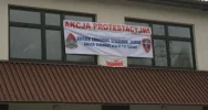 Protest strażaków w Gorlicach - zdjęcie 2