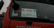 Protest strażaków w Gorlicach - zdjęcie 3
