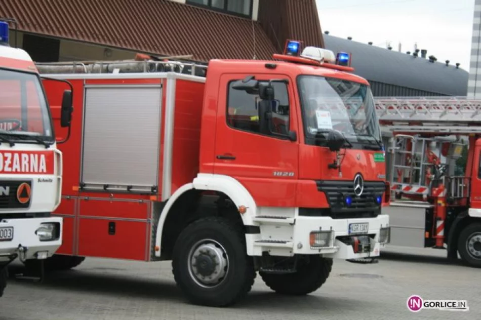 Akcja protestacyjna Straży Pożarnej w Gorlicach - zdjęcie 6