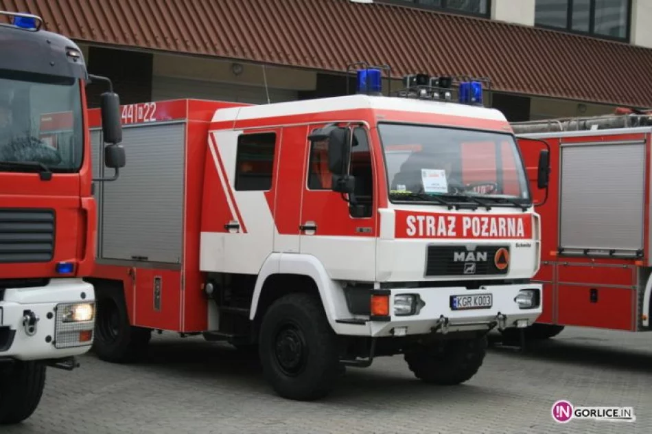 Akcja protestacyjna Straży Pożarnej w Gorlicach - zdjęcie 9