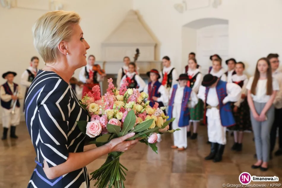 Uczniowie z Pasierbca spotkali się z Małżonką Prezydenta - zdjęcie 3