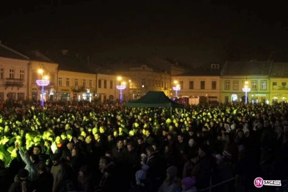 Tak witaliśmy 2012 rok na sądeckim Rynku - zdjęcie 8