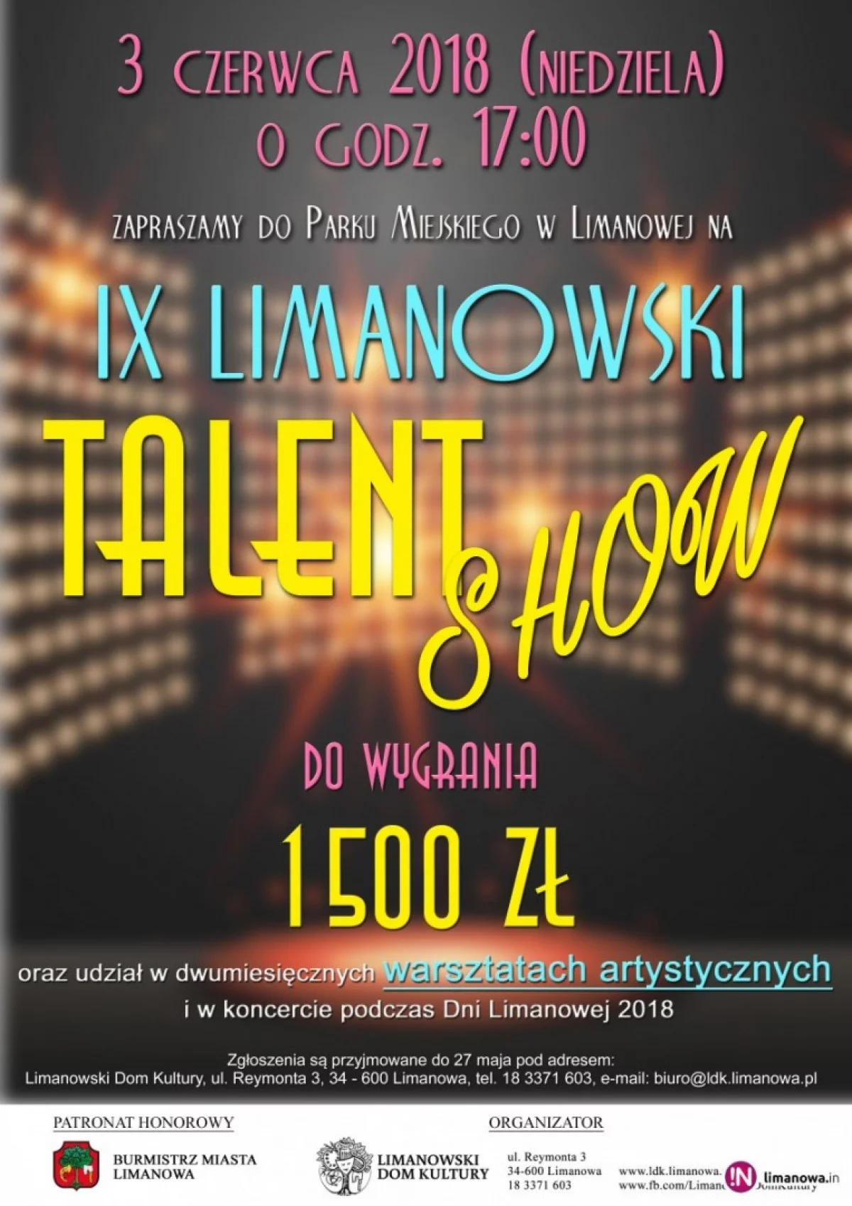 IX Limanowski Talent Show – zgłoś się!