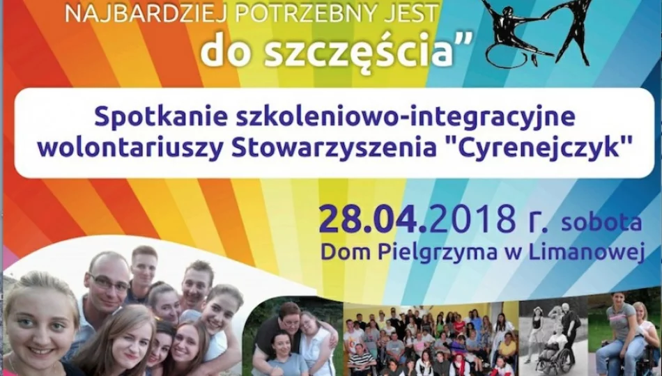 'Cyrenejczyk' organizuje spotkanie szkoleniowo-integracyjne dla wolontariuszy - zdjęcie 1