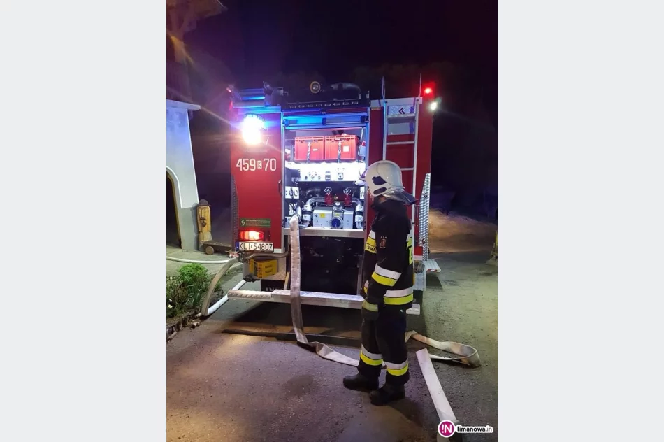 Na poddaszu domu wybuchł pożar - zdjęcie 3