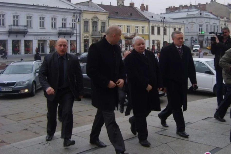 Jarosław Kaczyński w Nowym Sączu - zdjęcie 1