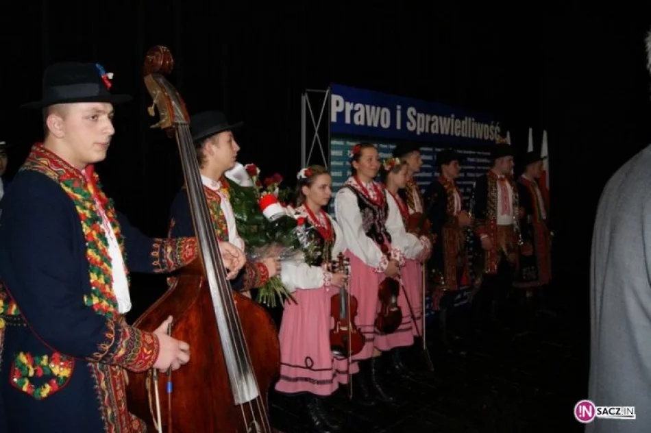 Jarosław Kaczyński w Nowym Sączu - zdjęcie 4