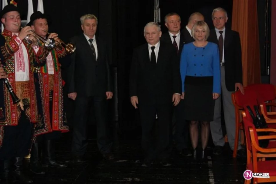 Jarosław Kaczyński w Nowym Sączu - zdjęcie 11