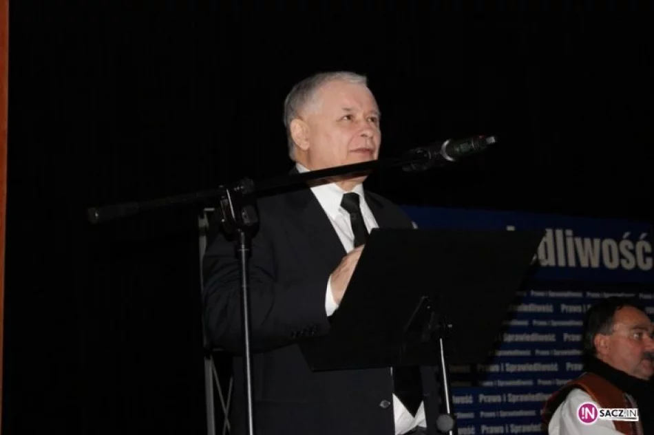 Jarosław Kaczyński w Nowym Sączu - zdjęcie 16
