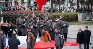 Józef Piłsudski na limanowskim Rynku - zdjęcie 2