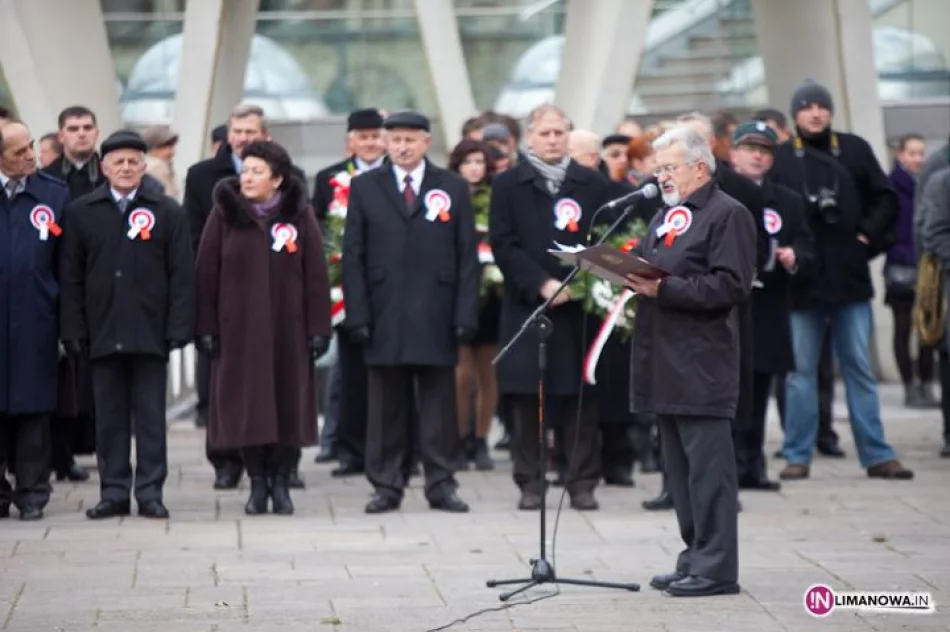 Józef Piłsudski na limanowskim Rynku - zdjęcie 9