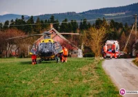 Niespełna roczne dziecko poparzone kawą zabrał śmigłowiec LPR - zdjęcie główne