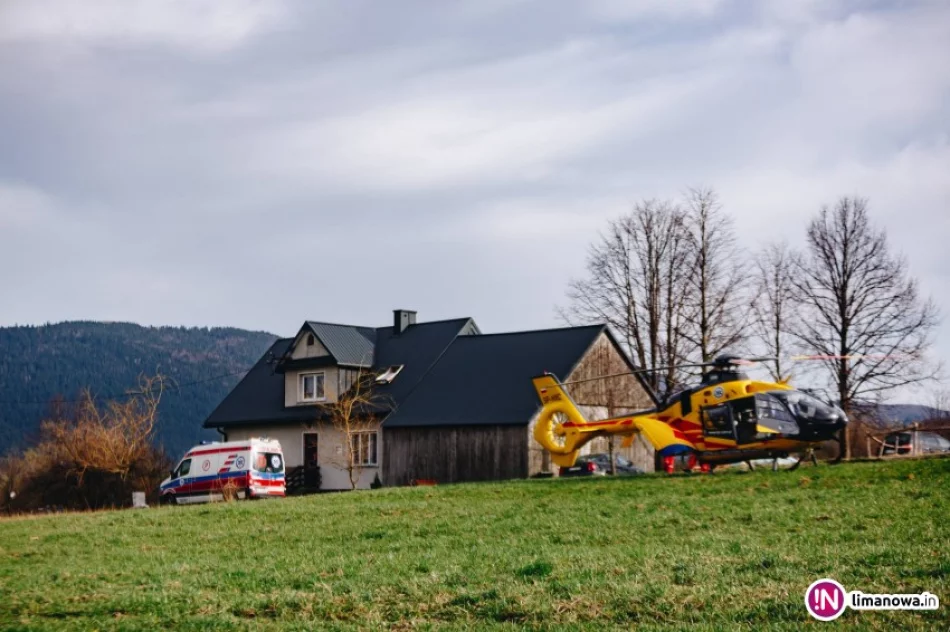 Niespełna roczne dziecko poparzone kawą zabrał śmigłowiec LPR - zdjęcie 4