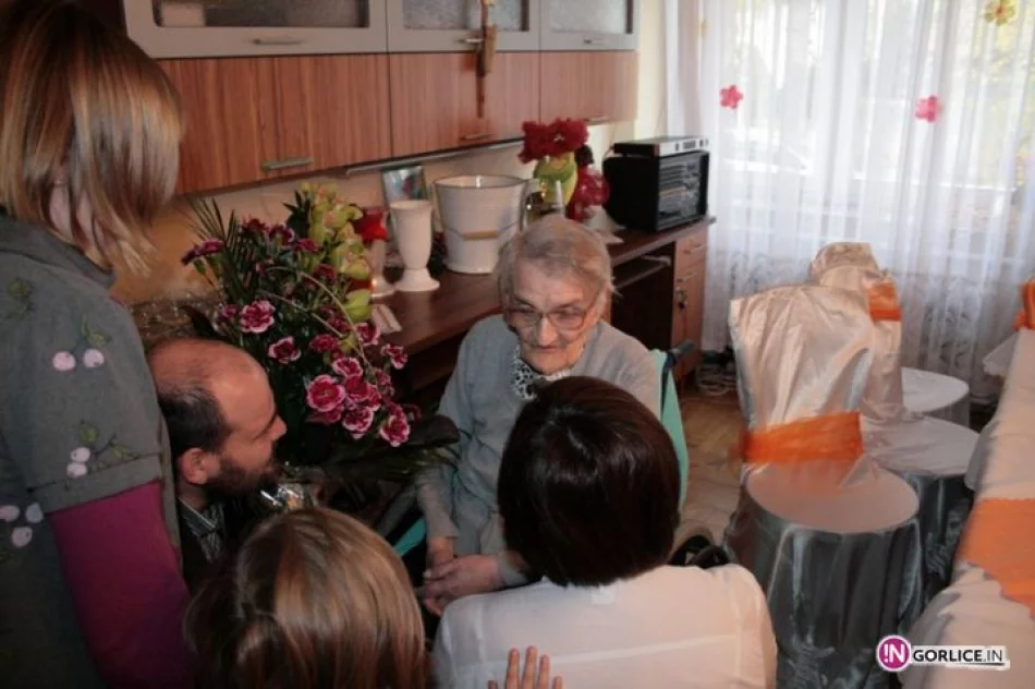 100 urodziny Zofii Gaweł z Gorlic - zdjęcie 4