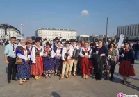 Mieszkańcy Limanowszczyzny na obchodach rocznicy i odsłonięciu pomnika - zdjęcie główne