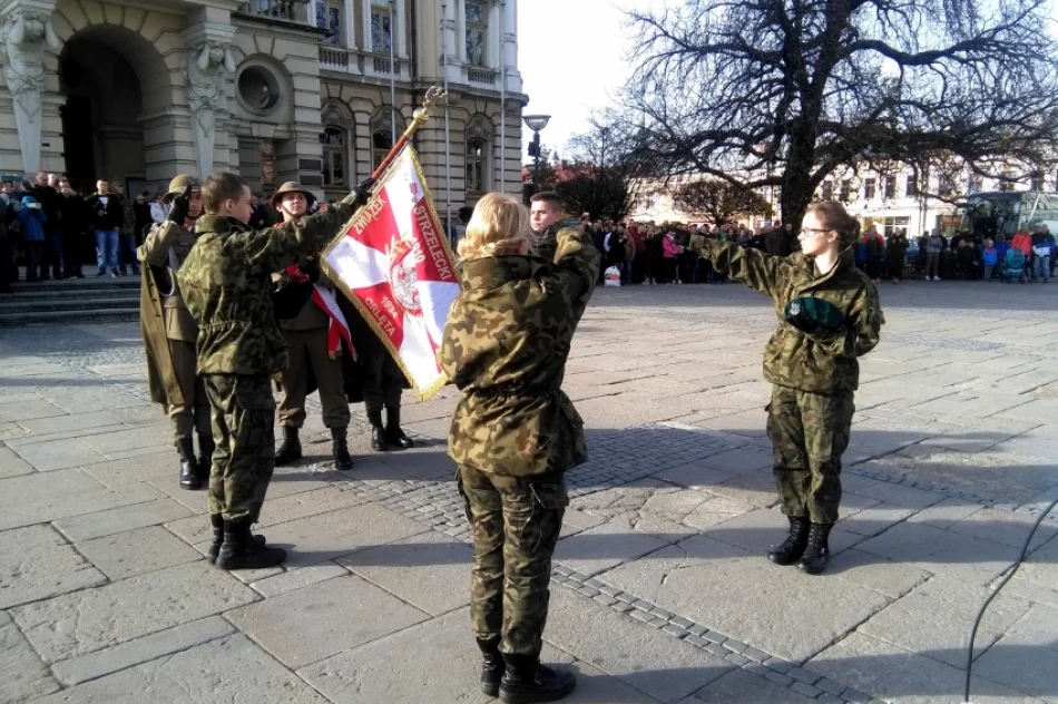 Przysięga nowych członków Związku Strzeleckiego "Strzelec" - zdjęcie 5