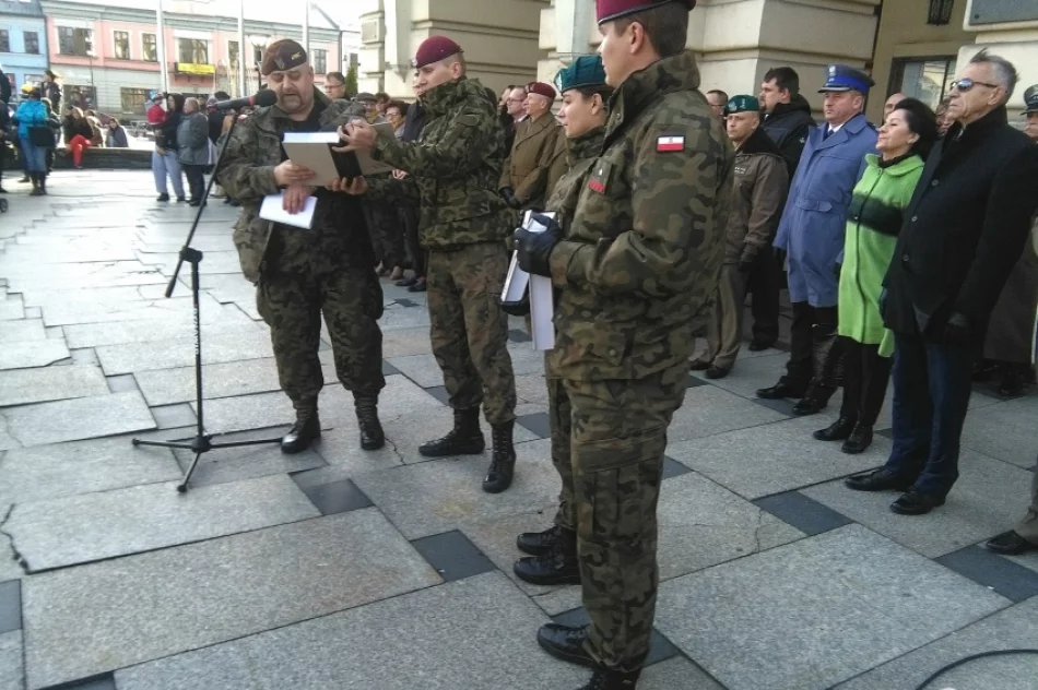 Przysięga nowych członków Związku Strzeleckiego "Strzelec" - zdjęcie 8