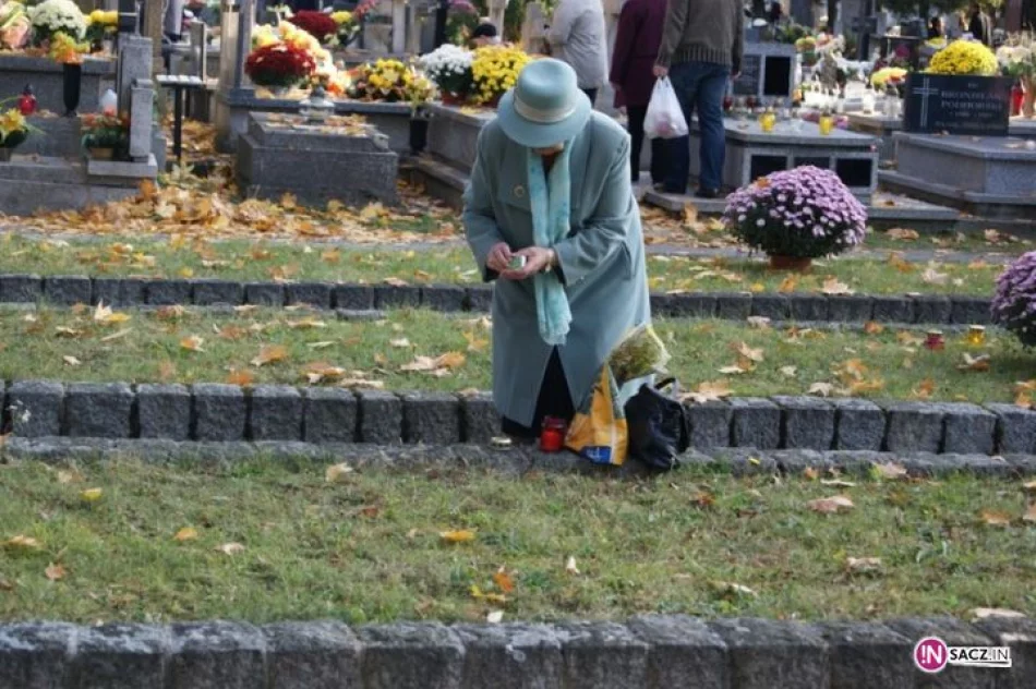 1 listopada - cmentarz komunalny w Nowym Sączu - zdjęcie 8