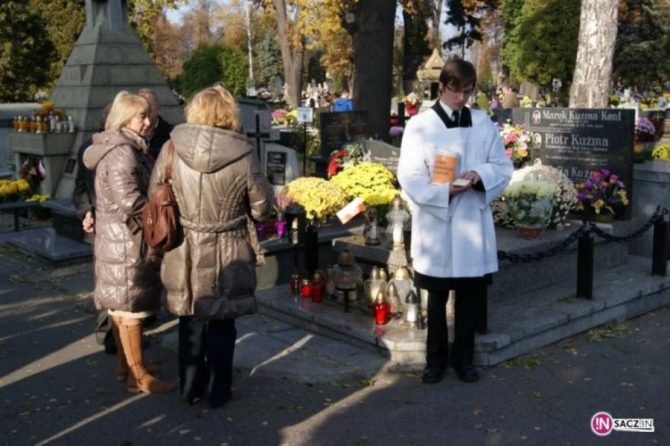 1 listopada - cmentarz komunalny w Nowym Sączu - zdjęcie 15