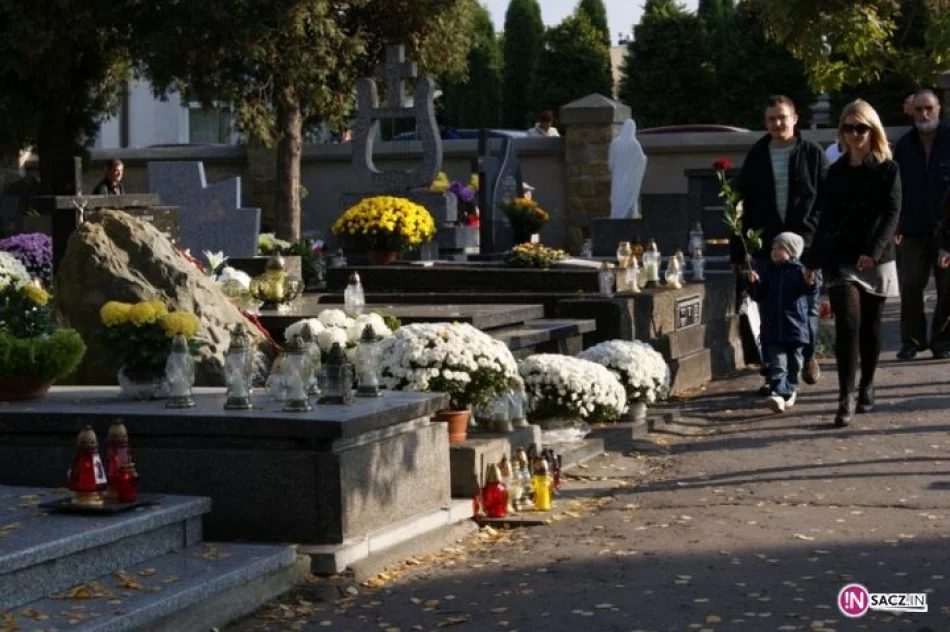 1 listopada - cmentarz komunalny w Nowym Sączu - zdjęcie 16