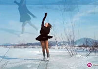 Widowiskowy taniec na łyżwach w wykonaniu młodej limanowianki (wideo) - zdjęcie główne