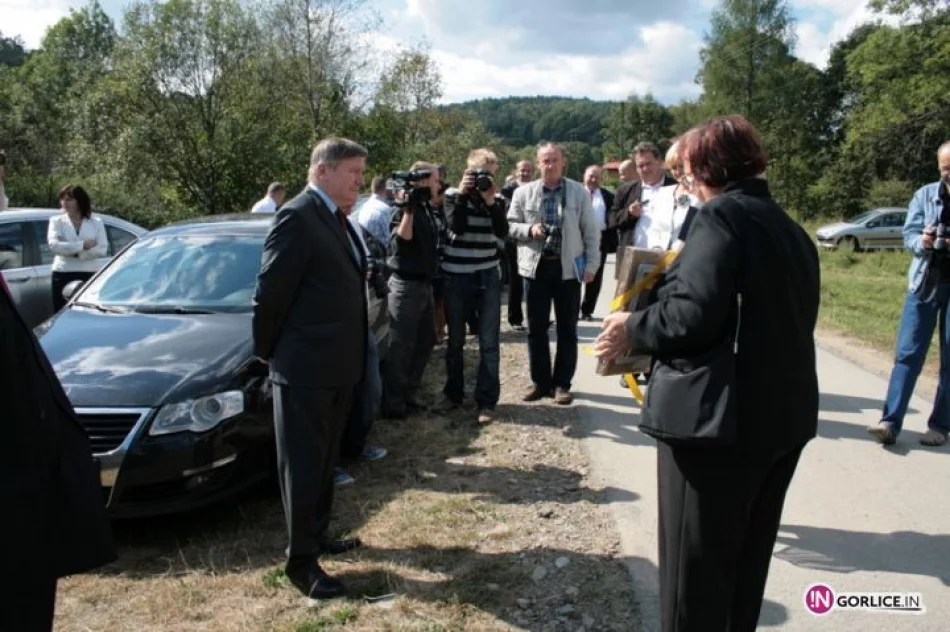 Jerzy Miller z wizytą w Gminie Sękowa - zdjęcie 6