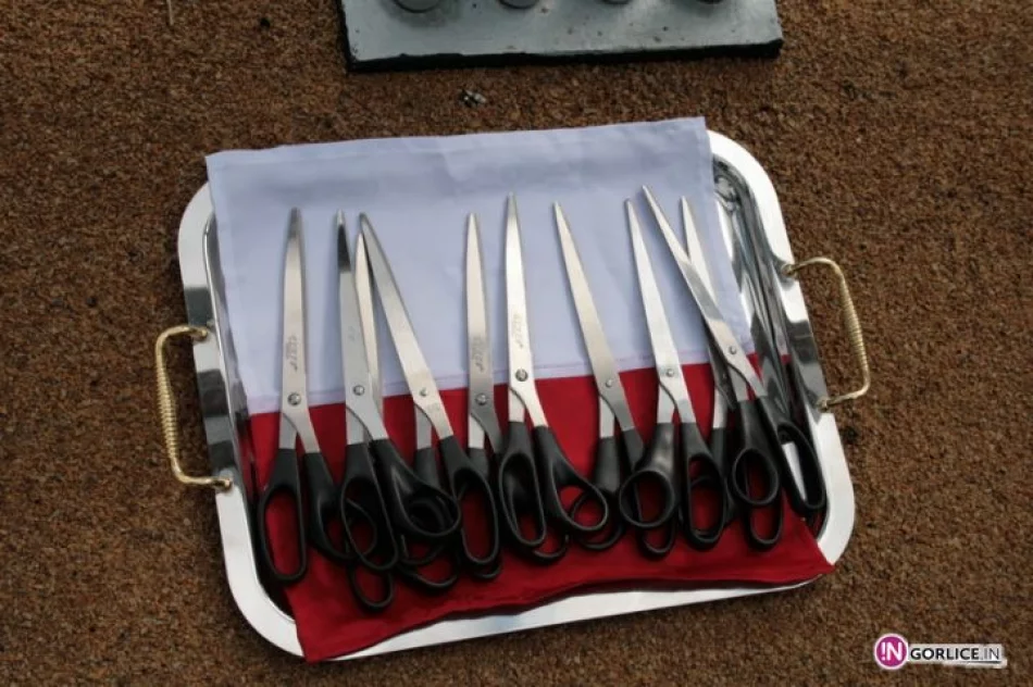 Minister Miller na otwarciu mostów na drodze Florynka - Izby - zdjęcie 2