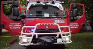 Strażacy ruszyli do akcji w Opactwie - zdjęcie 1