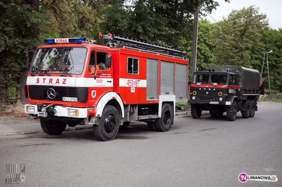 Powiatowe ćwiczenia strażackie w Szczyrzycu - zdjęcie 4