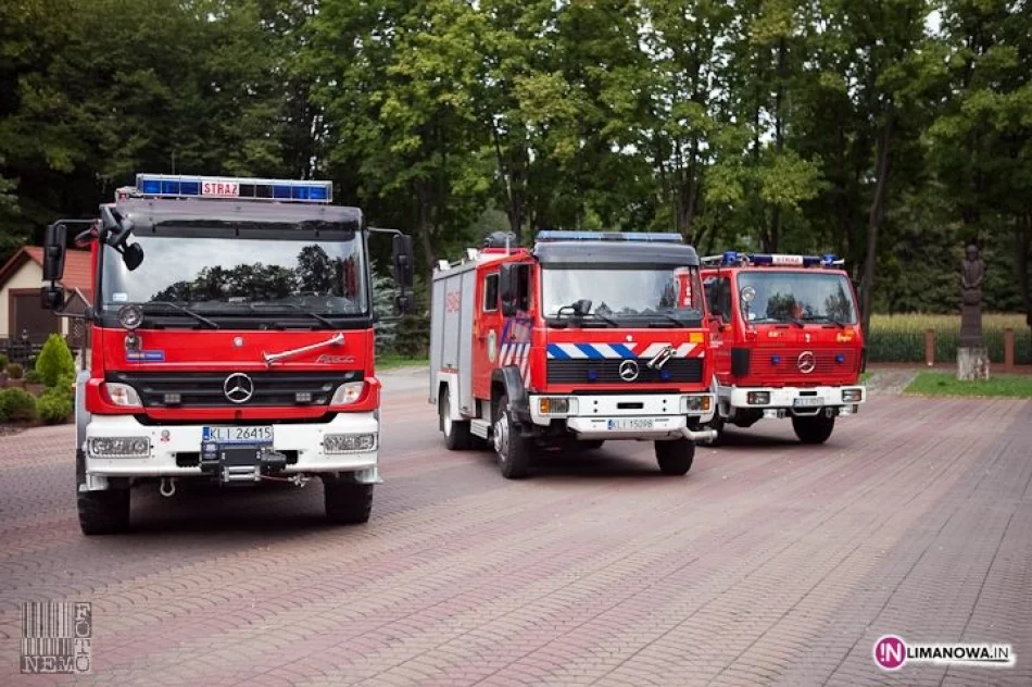 Powiatowe ćwiczenia strażackie w Szczyrzycu - zdjęcie 15