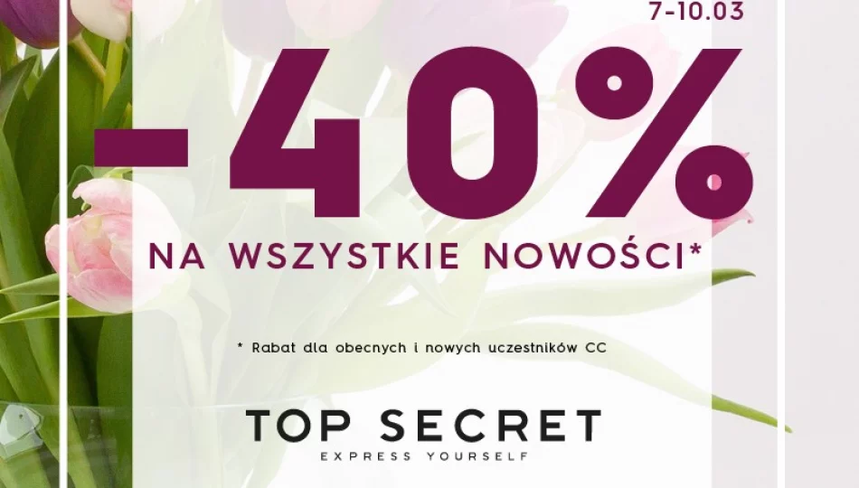 Dzień Kobiet z rabatem -40% na najnowszą kolekcję wiosenną - zdjęcie 1