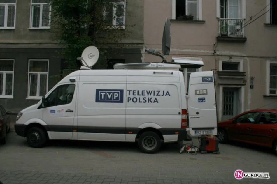 TVP Info "na żywo" z Gorlic - zdjęcie 1