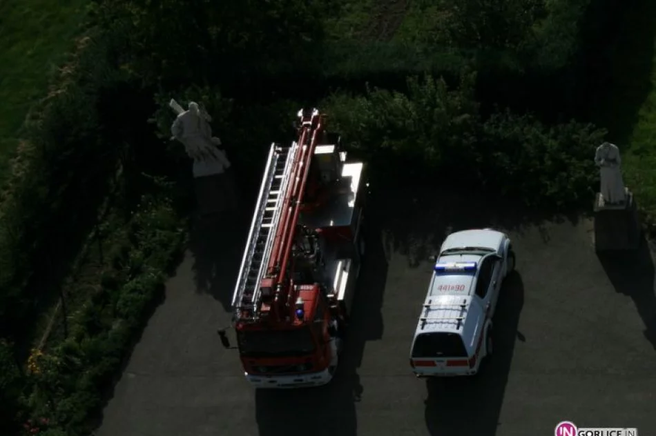 Ćwiczenia straży w kościele - zdjęcie 3