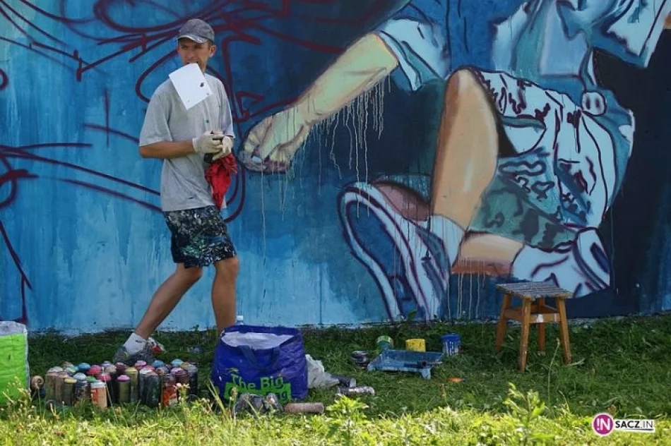 "Tu i teraz" - Królik, Żusto i Mors nagrywają teledysk w Nowym Sączu - zdjęcie 3