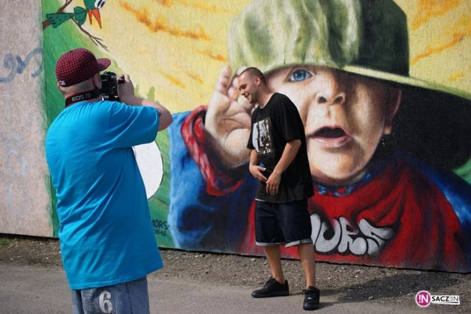 "Tu i teraz" - Królik, Żusto i Mors nagrywają teledysk w Nowym Sączu - zdjęcie 6