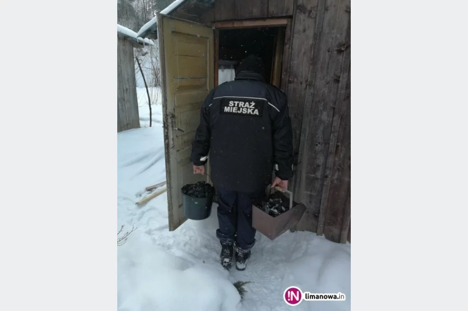 Zimowa akcja strażników miejskich - zdjęcie 3