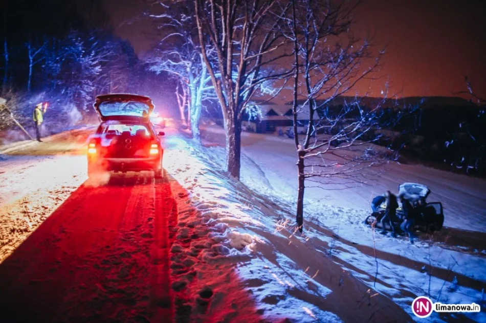 Trudne warunki i kolizje - lepiej zdjąć nogę z gazu - zdjęcie 2