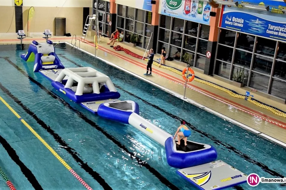 Aktywnie w ferie na pływalni limanowskiej - zdjęcie 3