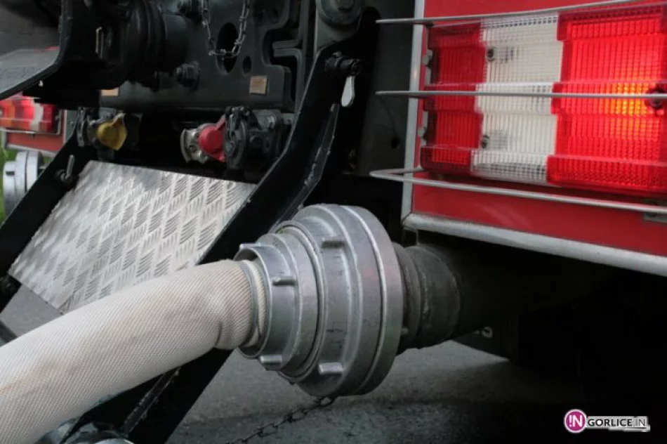 Pożar budynku gospodarczego w Pagorzynie - zdjęcie 4