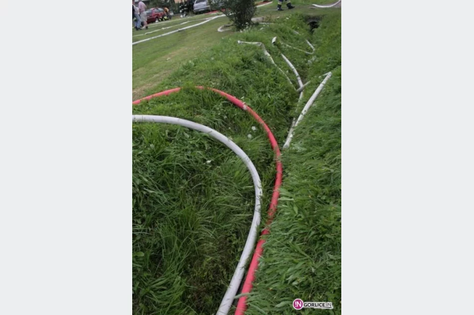 Pożar budynku gospodarczego w Pagorzynie - zdjęcie 7